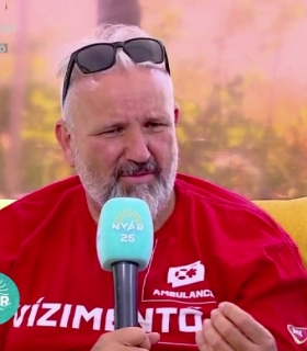 Bagyó Sándor a Duna TV Nyár 25 című műsorában